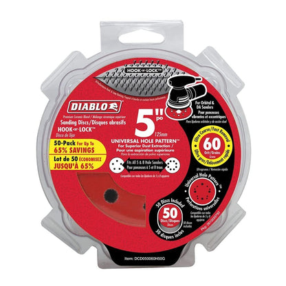 Diablo 5 in. Hook and Lock ROS Sanding Discs