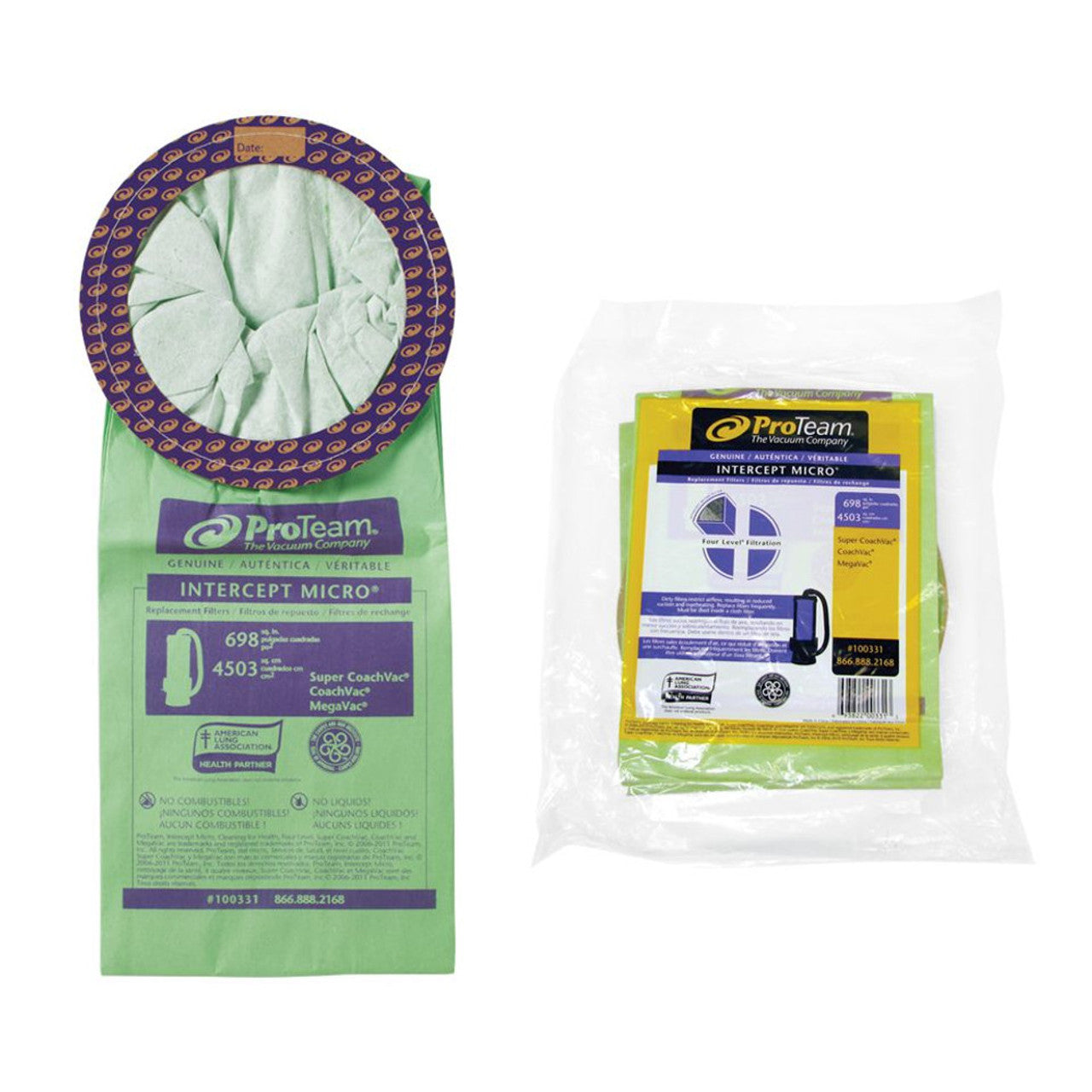 Pro-team - Pack of 10 Fits (Coachvac, Super Coachvac, Megavac) - 100331